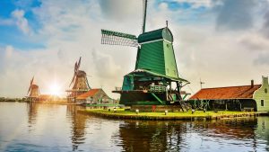 Klimatet i Zaanse Schans, Nederländerna