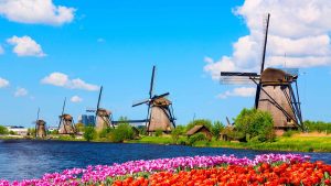 Klimatet i Kinderdijk, Nederländerna