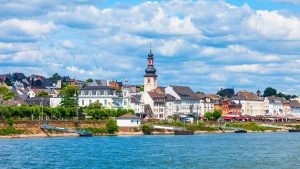 Klimatet i Rüdesheim am Rhein, Tyskland